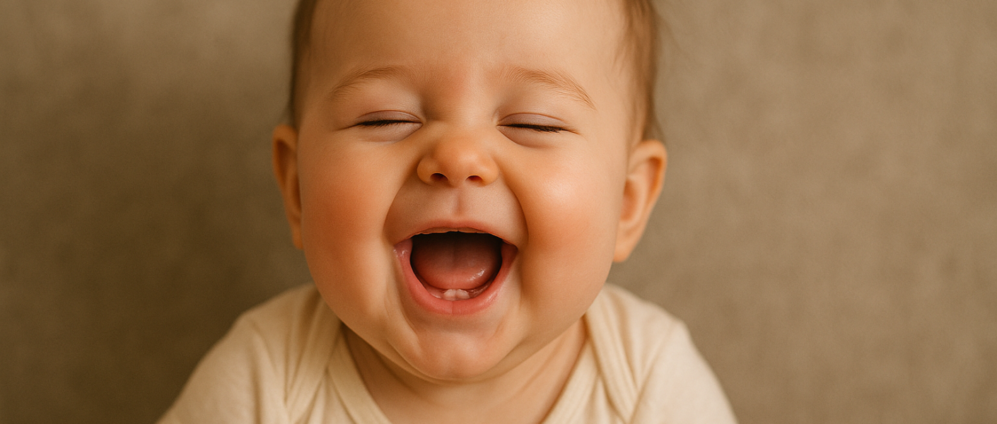 when your baby will start smiling