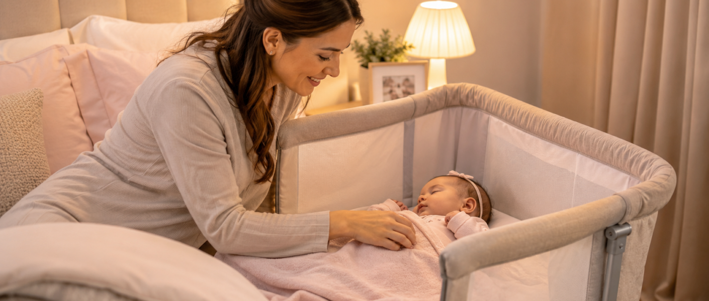 Does Sleeping in a Bedside Bassinet Create a Bad Habit for Your Baby