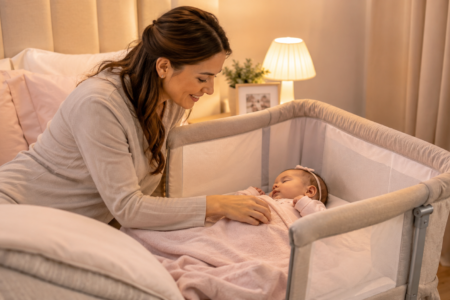 Does Sleeping in a Bedside Bassinet Create a Bad Habit for Your Baby